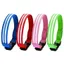QEARY Sáng Cổ Chó, Chất Liệu Nylon Chống Thấm Nước LED Phát Sáng Vòng Cổ Chó, Đèn Nhấp Nháy Chống Mài Mòn Có Thể Điều Chỉnh Chống Mất Cổ Dạ Quang Cho Thú Cưng Chó Nhỏ