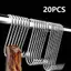 XUAN 20 Chiếc Thép Không Gỉ Hình Chữ S Móc Dụng Cụ Thịt Thịt Thịt Thịt Cho Hút Thuốc Thịt Nướng Chien BBQ Thịt Heo Xúc Xích Thịt Nướng Móc VN