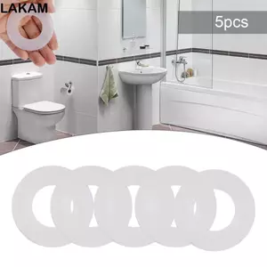LAKAM 1 / 5 Chiếc Vòng Niêm Phong Chặn Nước, 816,418.00.1 Silicon Cao Su Màng Xả Van Máy Giặt, Bộ Phận Bồn Cầu Đa Năng Đệm Chống Thấm Nước Xả Van Seal Cho Geberit