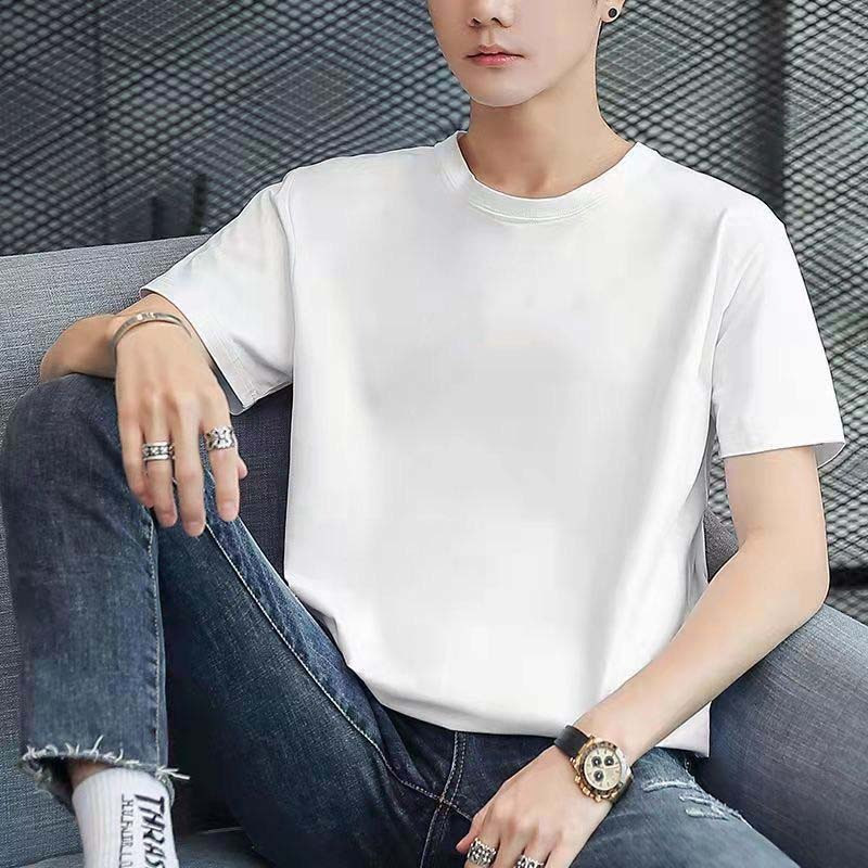 Áo thun cổ tròn mỏng hợp thời trang cỡ lớn Youth Slim Fit Phù hợp với mọi phong cách