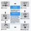 apill Bộ điều khiển năng lượng mặt trời Acouto có màn hình LCD - Bộ điều chỉnh xung đầu ra USB kép cho hệ thống bảng điều khiển 2V/24V R (10A)