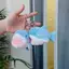 HFTOY 1Pc 12cm Cá Mập Nhỏ Sang Trọng Đồ Chơi Búp Bê Thú Nhồi Bông Phụ Kiện Sang Trọng Mặt Dây Chuyền Đồ Chơi Cho Bé Kid Quà Tặng Móc Khóa Đồ Trang Trí ~