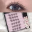 Lông mi giả Fox Eye - Sợi tơ tự nhiên không chứa keo để trang điểm Hanfu