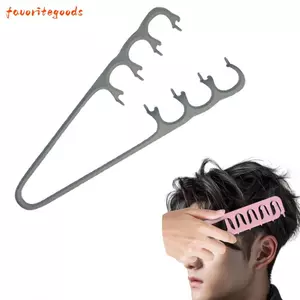 FAVORITEGOODS Tạo Kiểu Tóc Lông Tơ Lược, Lược Chải Tóc Dễ Dàng Làm Sạch Di Động, Lược Chải Tóc Xoăn Nhẹ Dụng Cụ Chăm Sóc Tóc