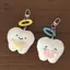 Đôi cánh răng sáng tạo dễ thương Đồ chơi búp bê sang trọng Kawaii Móc khóa búp bê hoạt hình sang trọng Bapa Mặt dây chuyền Túi phụ kiện trang trí Quà tặng [Mina]