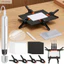 Bộ dụng cụ làm phẳng thẻ OUSXA 52 chiếc, Bộ dụng cụ làm sạch thẻ di động hỗ trợ chính xác, Bộ phụ kiện tròn Acrylic Dụng cụ chăm sóc thẻ Bộ sưu tập TCG