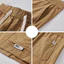 Quần short bảo hộ lao động thông thường unisex mới mùa hè, quần short dài đến đầu gối mỏng