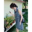 Phiên bản Hàn Quốc Đầm Denim không tay giảm tuổi cổ điển dành cho nữ Mùa hè 2026 Phong cách mới kiểu Pháp dáng rộng mỏng hơn Váy ngắn muối