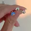 1 Đôi Opal Mèo Móng Vuốt Xương Tai Móng Tay Xoắn Ốc Bông Tai Dành Cho Nữ Tiệc Bé Gái Món Quà Trang Sức Mỹ Mới [Mina]