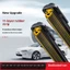CATMALLER88 1 Dây cao su gạt nước ô tô, Giao diện móc chữ U Lưỡi gạt nước kính chắn gió phía trước ô tô cao su 11 lớp, Lắp đặt dễ dàng bền bỉ Phụ kiện ô tô đa năng mềm Tất cả các mùa