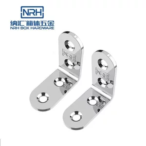 Dày Mở Rộng Mã Góc Bằng Thép Không Gỉ Bạc Hình Chữ L 90 Độ Góc Phải Mã Laminate Kéo Chân Đế Chịu Lực Dây WQ