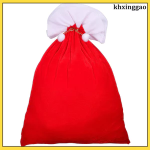 Xmas Kẹo Goodie Túi Ngày Lễ Đảng Ủng Hộ Giấy Gói Lớn Trang Sức Dây Rút Giáng Sinh khxinggao