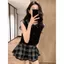 2026 Siêu Nóng Phù Hợp Với Cả Một Bộ Pháp Độc Đáo Đẹp Áo Vest Kẻ Sọc Quần Short Hai Mảnh Bộ