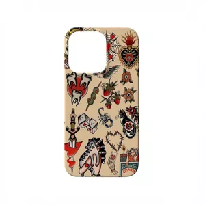 Ốp Điện Thoại Art Graffiti QYJS Thích Hợp Cho IPhone 17 AIR 11 15 1 13 ProMax 12 PRO 7 8 PLUS 16 E XR XSMAX Phim Ốp Lưng Cứng Độc Đáo