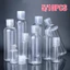 5 / 10 Chiếc Trong Suốt PET Flip-Top Chai Rỗng Có Thể Đổ Lại 10ml-100ml Cho Mỹ Phẩm Lotion Dầu Gội Du Lịch Di Động Chống Rò Rỉ