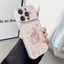 Ốp lưng iPhone họa tiết thỏ hồng bảo vệ camera da mềm cao cấp - iPhone 7/8/X/XS/XR/11/12/13/14/15/16/17/Plus/Air/Pro/Max