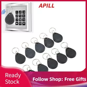 apill RFID Gần Chìa khóa cảm ứng nhạy cảm cho thời gian và chấm công (Đen)