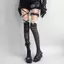 1 / 2 / 3 Đôi - Gothic Ren Fishnet Đùi Vớ Cao Cấp Nhật Bản JK Y2K Retro Ballet Tất Dành Cho Nữ Sheer Mùa Hè Mềm Mại Trên Đầu Gối Hàng Dệt Kim