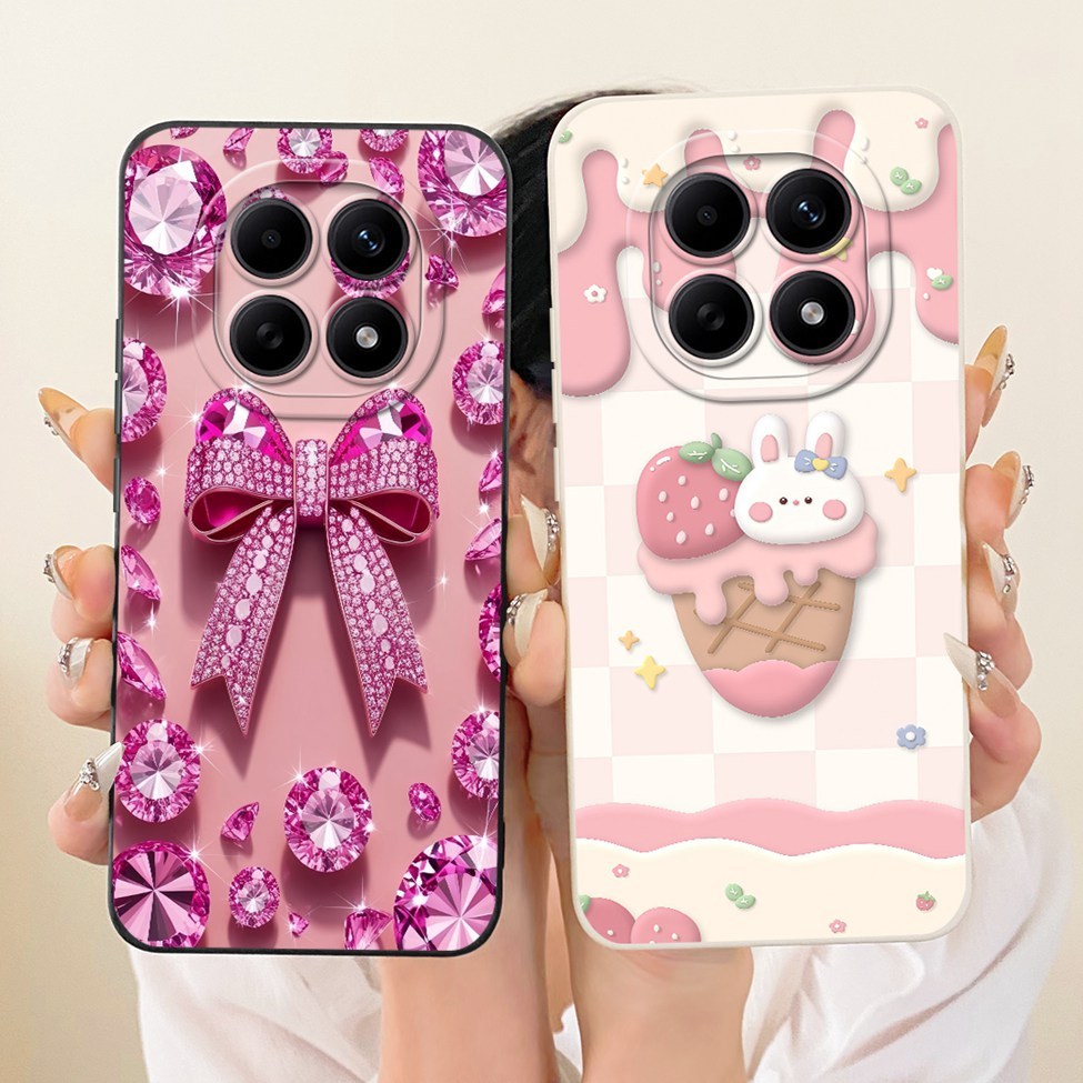 Dành Cho Redmi Note 15 5G Ốp Lưng Mèo Dễ Thương Thời Trang Sang Trọng Tình Yêu Ngộ nghĩnh Vỏ Silicon 25098RA98C