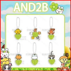 BH2 AND2BLE Acrylic Móc Khóa 1 Mini Album Trình Tự 01: Curiosity Mặt Dây Chuyền Ngôi Sao Hoạt Hình Túi Phụ Kiện HB2