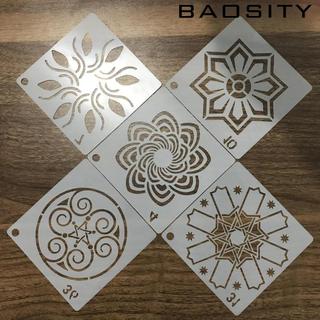 36 Gói Bản Mẫu Tranh Mandala Chấm Cho Các Dự Án Nghệ Thuật Tranh Đá DIY (3,6 x 3,6 inch)