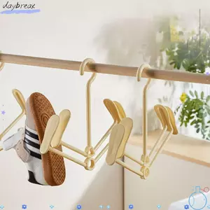 Móc quần áo DAYBREAK, Móc treo phơi giày đa chức năng PP, Dụng cụ giặt đồ có thể xoay chất lượng cao Giá đỡ giày thể thao chống gió