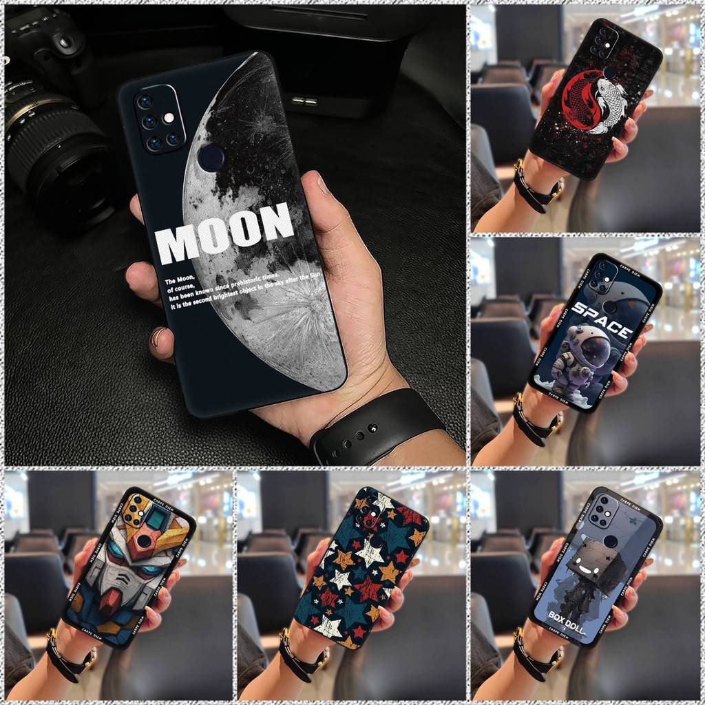 Ốp Lưng Mềm Thiết Kế Thời Trang Ốp lưng OnePlus Nord N10 / 1 + Nord N10 Bọc Toàn Bộ Silicon Dễ Thương Bền Ốp Lưng TPU Chống Thấm Nước Chống Bụi Bẩn Hoạt Hình Túi Điện Thoại Chống Va Đập Graffiti