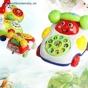 MỚI 1 Đồ chơi trẻ em âm nhạc hoạt hình điện thoại giáo dục phát triển đồ chơi trẻ em quà tặng SKY