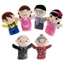 Gia Đình Tay Con Rối Búp Bê Sang Trọng Đồ Chơi Sáu Mảnh Bộ Tay Con Rối Búp Bê Mẫu Giáo Trình Diễn Kể Chuyện