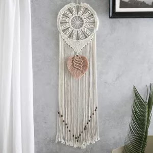 Phong Cách Bắc Âu Dệt Thảm Dream Catcher Treo Tường Trong Nhà Nền Tường Lối Vào Đầu Giường Trang Trí Sáng Tạo Mặt Dây Chuyền 5.31
