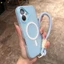 Tương Thích Cho Realme C75 C75X C73 C71 C67 C65 C65S C63 C61 C55 C53 C51 C51S 5G Ốp Điện Thoại 2 Trong 1 Từ Tính Có Dây Đeo Dây Đeo Nhiều Màu Kẹo Màu Mờ Vỏ Ốp Lưng