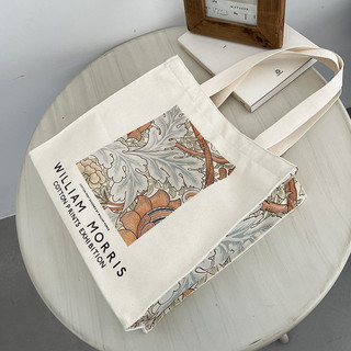 Túi đeo vai vải canvas cỡ lớn phong cách Trung Quốc thông thường và nghệ thuật