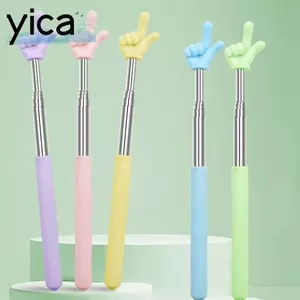 Thanh đọc ngón tay YICA, Thanh kính thiên văn Con trỏ giảng dạy bằng thép không gỉ, Thiết kế ngón tay chuyên nghiệp Dụng cụ giảng dạy con trỏ ngón tay trong lớp học