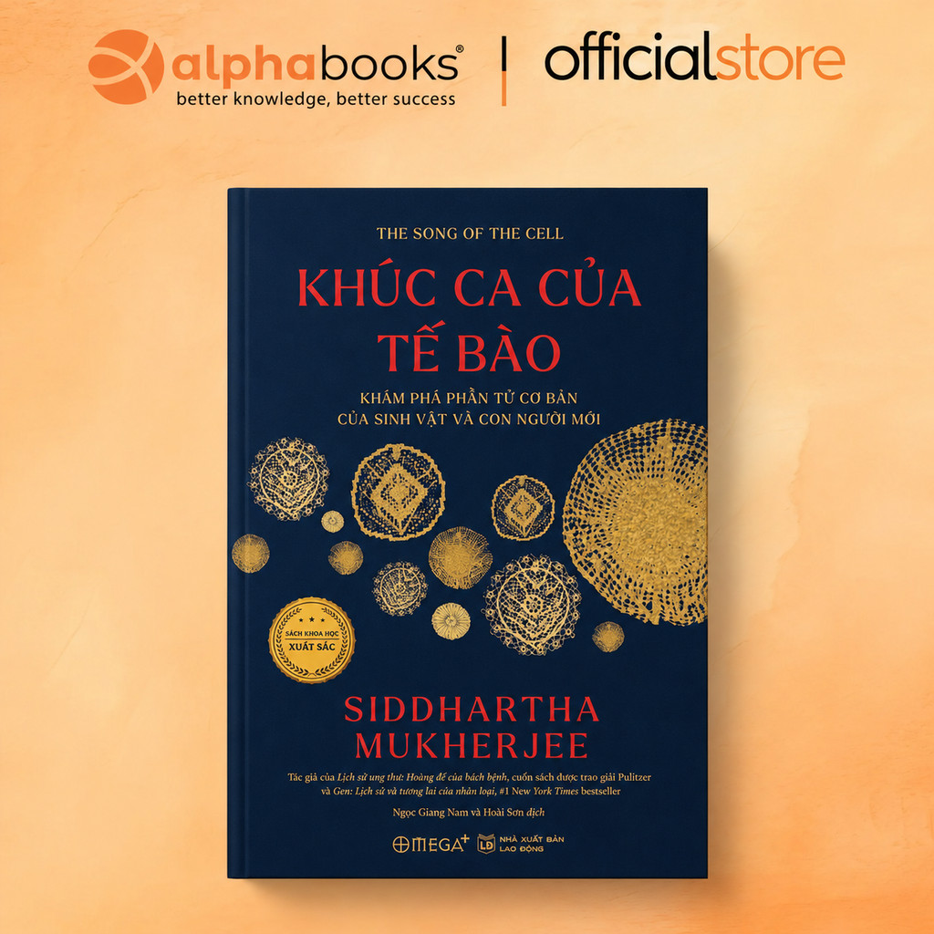 Sách - Khúc Ca Của Tế Bào - Siddhartha Mukherjee (Omega Plus)