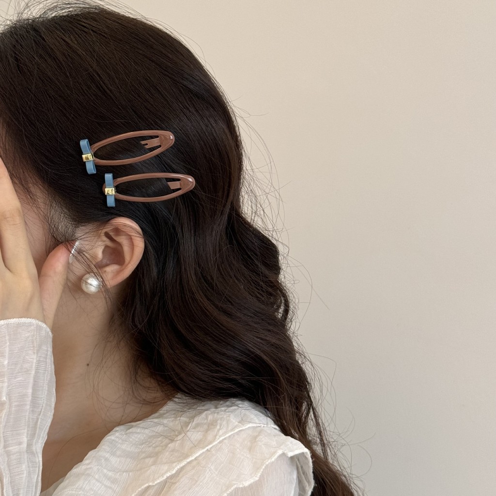 Kẹp tóc nơ dễ thương Hàn Quốc Kẹp tóc nữ Nổ