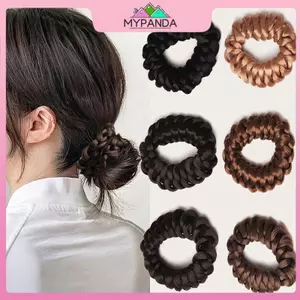 MYPANDA Tóc Giả Đuôi Ngựa Co Giãn Dệt Bím Tóc Vòng Cao Su Tạo Kiểu Tóc Dụng Cụ Tạo Kiểu Tóc Phụ Kiện Tóc.