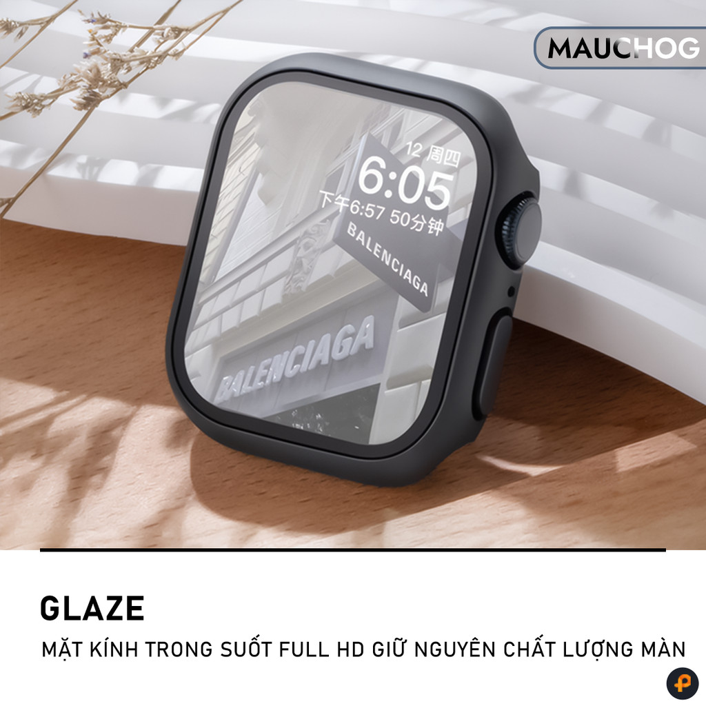 Tổng Hợp Ốp Có Kính Cường Lực Bảo Vệ Cho Đồng Hồ Apple Watch Ultra Series S11 10 9 8 7 6 SE 44/45/46/49 38/40/41/42mm