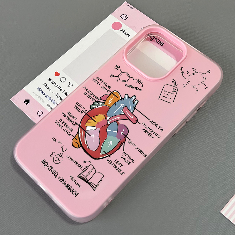 Ốp điện thoại họa tiết hình bóng nhện đen cho iPhone 17/16 Pro Max/15/14/13/12/11