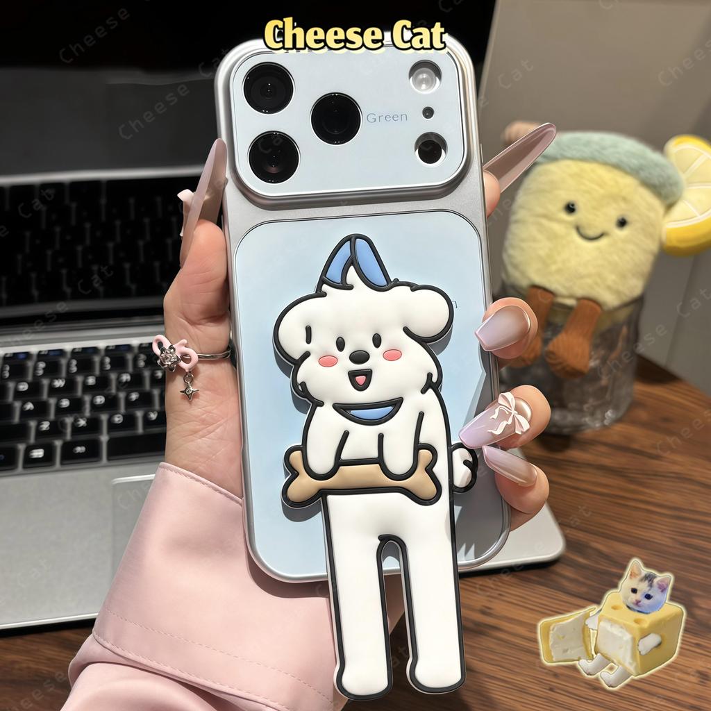 Chân Dài Chó Hổ Điện Thoại Da Ốp Lưng Điện Thoại iPhone 17 Pro Max 16 15 14 11 12 13 Pro Max Xs Max XR