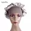 AqToCna Solid Satin Bonnet Tạo Kiểu Tóc Mũ Ngủ Quấn Mũ Tắm Dụng Cụ Tạo Kiểu Tóc AqToCna