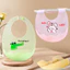 Messy Eaters Cổ có thể điều chỉnh BPA Free Soft Daily Mealtime Nhẹ Large Crumb Catcher QMQG
