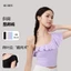 Luchuan Xù Cao Cấp Yoga Top Một Vai Slanted Vai Yoga Tay Ngắn Thể Dục Ngoài Trời Thoáng Khí