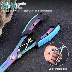GHX 1 Kìm Câu Cá Đa Năng Chống Trơn Trượt Dây Câu Thép Không Gỉ Cắt Buộc Móc Kìm Di Động Chia Vòng Mở VN