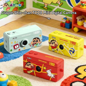 Crayon Shin-Chan Mini Máy Ảnh Kỹ Thuật Số TC08 HD Video Retro Lọc Có Thể Tải Ảnh Lên Điện Thoại Di Động