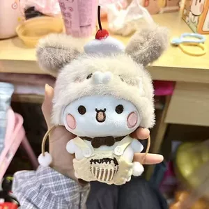 Một Hai Vải Sang Trọng Búp Bê Móc Khóa Hoạt Hình Dễ Thương Cặp Đôi Mặt Dây Chuyền Dễ Thương Sang Trọng Đồ Chơi Búp Bê Quà Tặng 260501