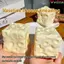 VVDZA Cheese Pinch Toy, Shapeable Squishy Texture Jumbo Cheese Cube Quả bóng căng thẳng, Nhào Chống căng thẳng Chống căng thẳng ASMR Đồ chơi căng thẳng giác quan Giảm căng thẳng