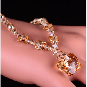 Mặt Dây Chuyền Pha Lê Nguyên Chất Bướm Phong Cách Áo Vòng Cổ Nữ Nhật Bản Trang Sức Hàn Quốc Thanh Lịch Không Khí Quà Tặng 6.5