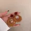 Pháp Retro Bạc Kim Tròn Phẳng Tròn Nhựa Tua Rua Bông Tai Nhẹ Sang Trọng Cao Cấp Bông Tai Thời Trang Phù Hợp Với Tất Cả Trận Đấu Bông Tai 2026-6-1