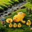 Set Charm Gia Đình Phao Vịt🐥🌼💛- Bộ 8 Charm Phao Vịt gắn dép siêu hot trend hè 2026 dễ thương hết nấc