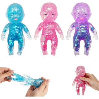 1 Chiếc Các Loại 5 Màu Natasha Bóp Búp Bê Túi Cầm Tay Văn Phòng Giải Nén Đồ Chơi